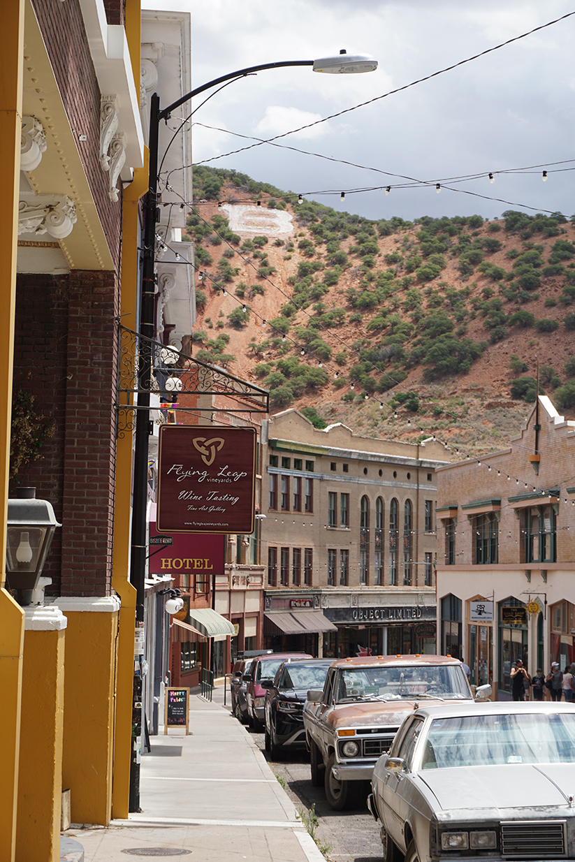 Main Street in Bisbee, Arizona. Photo by Melissa Church