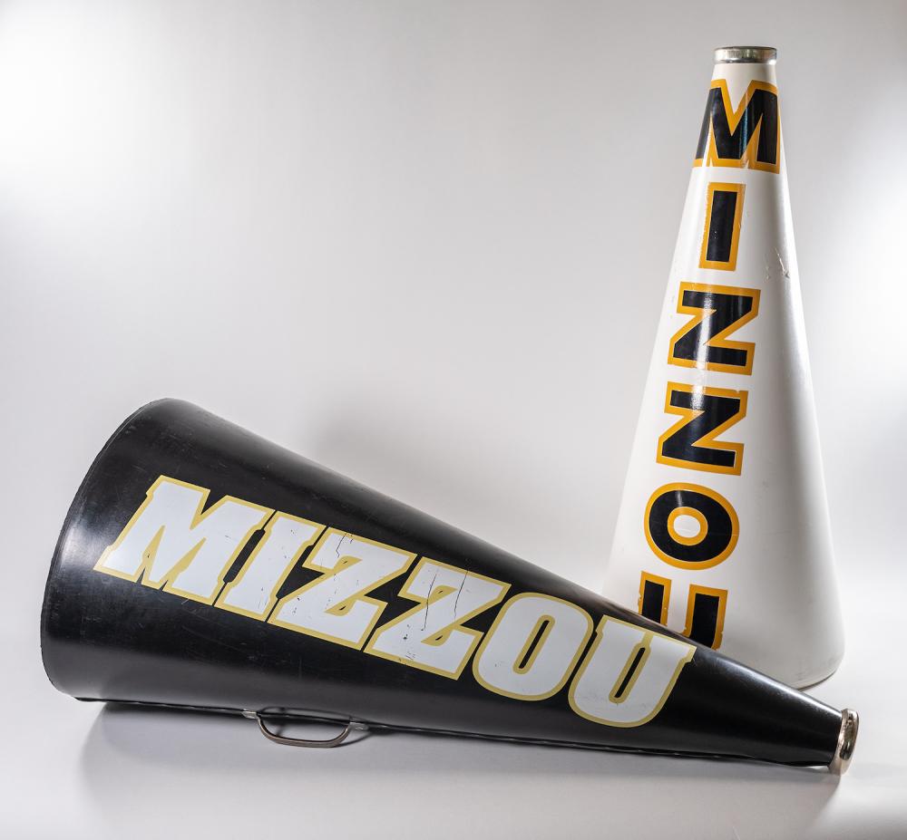 Cheerleading megaphones from 2000