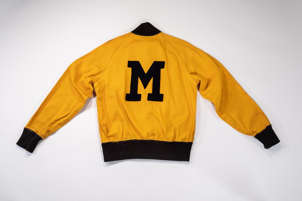 Black and gold jacket
