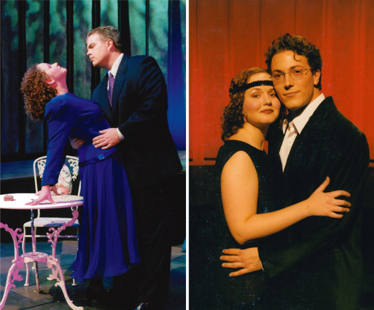 Megan Murphy Chambers in the production of "Hello Again"